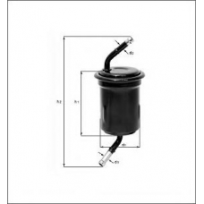 154703504040 MAGNETI MARELLI Топливный фильтр