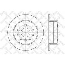 6020-9938-SX STELLOX Тормозной диск