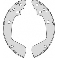 M932 MGA Комплект тормозных колодок
