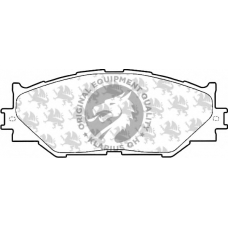 BP1520 QH Benelux Комплект тормозных колодок, дисковый тормоз