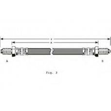 PHC218 TRW Тормозной шланг