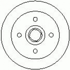 37603 KAWE Тормозной диск