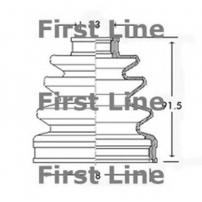 FCB2186 FIRST LINE Пыльник, приводной вал