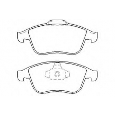 MDB3068 MINTEX Комплект тормозных колодок, дисковый тормоз