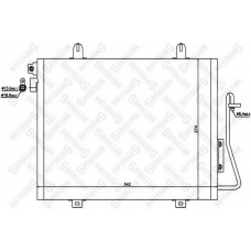 10-45175-SX STELLOX Конденсатор, кондиционер