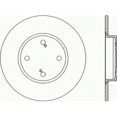 BDR2019.10 OPEN PARTS Тормозной диск