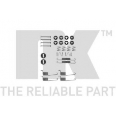 7933714 NK Комплектующие, тормозная колодка