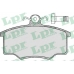 05P188 LPR Комплект тормозных колодок, дисковый тормоз