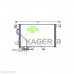 94-5887 KAGER Конденсатор, кондиционер