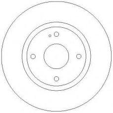 AC2538D AC Delco Тормозной диск