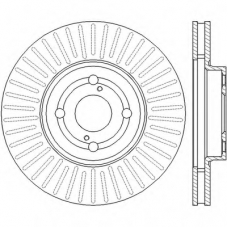 562435B BENDIX Тормозной диск
