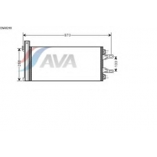 CNA5248 AVA Конденсатор, кондиционер