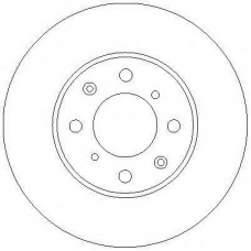 AC2439D AC Delco Тормозной диск