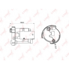 LF990M LYNX Фильтр топливный