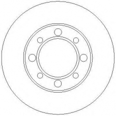 AC2034D AC Delco Тормозной диск