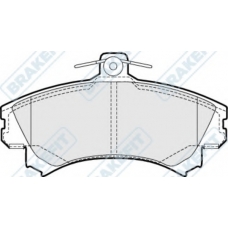 PD3298 APEC Комплект тормозных колодок, дисковый тормоз