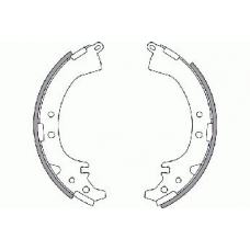 18492745525 S.b.s. Комплект тормозных колодок