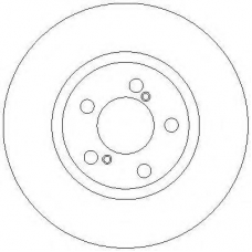AC2516D AC Delco Тормозной диск