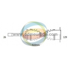 18-093030 ODM-MULTIPARTS Приводной вал