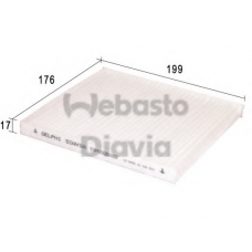 82D0325163A WEBASTO Фильтр, воздух во внутренном пространстве