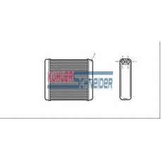 0691701 KUHLER SCHNEIDER Теплообменник, отопление салона