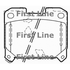 FBP1584 FIRST LINE Комплект тормозных колодок, дисковый тормоз