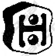 255-305 BOSAL Резиновые полоски, система выпуска