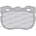 AC498881D AC Delco Комплект тормозных колодок, дисковый тормоз