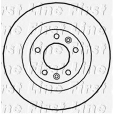 FBD1753 FIRST LINE Тормозной диск