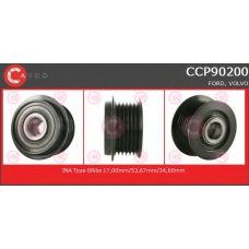CCP90200 CASCO Ременный шкив, генератор