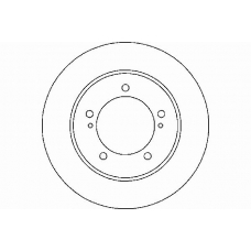 MDC1591 MINTEX Тормозной диск