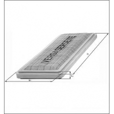 LX 458 KNECHT Фильтр воздушный
