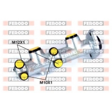 FHM1025 FERODO Главный тормозной цилиндр