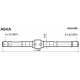 NSH-008<br />ASVA<br />Приводной вал