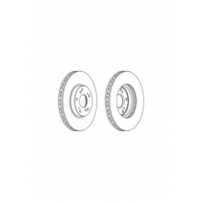 DDF1775 FERODO Тормозной диск