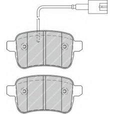 FDB4308 FERODO Комплект тормозных колодок, дисковый тормоз