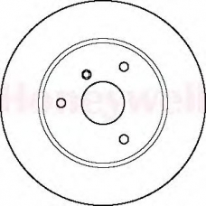 562155B BENDIX Тормозной диск