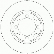 D2203 ROULUNDS Тормозной диск