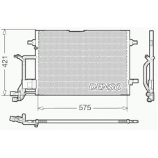 DCN32016 DENSO Конденсатор, кондиционер