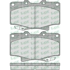 05P537 LPR Комплект тормозных колодок, дисковый тормоз