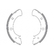 30433 SPIDAN Комплект тормозных колодок