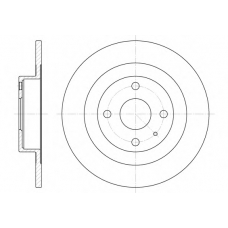 D6833.00 WOKING Тормозной диск