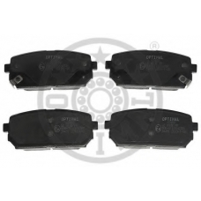 12482 OPTIMAL Комплект тормозных колодок, дисковый тормоз