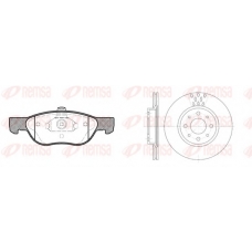 8587.00 REMSA Комплект тормозов, дисковый тормозной механизм