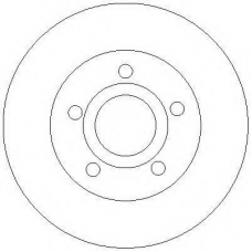 AC2393D AC Delco Тормозной диск