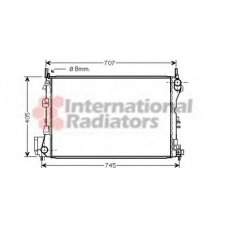 60372340 SCHLIECKMANN Радиатор, охлаждение двигателя