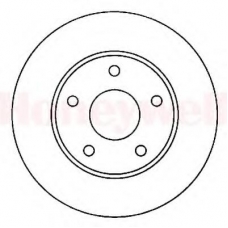 561862B BENDIX Тормозной диск