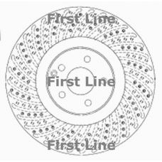 FBD1531 FIRST LINE Тормозной диск