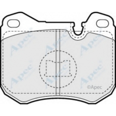 PAD565 APEC Комплект тормозных колодок, дисковый тормоз
