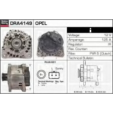 DRA4149 DELCO REMY Генератор